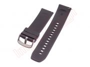 Black rubber strap for smartwatch Amazfit GTR 4, A2166